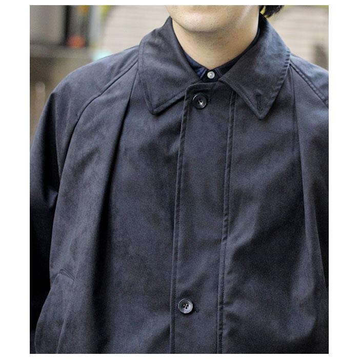 根津洋品店 NEZU YOHINTEN フェイクスウェード スウィングトップ