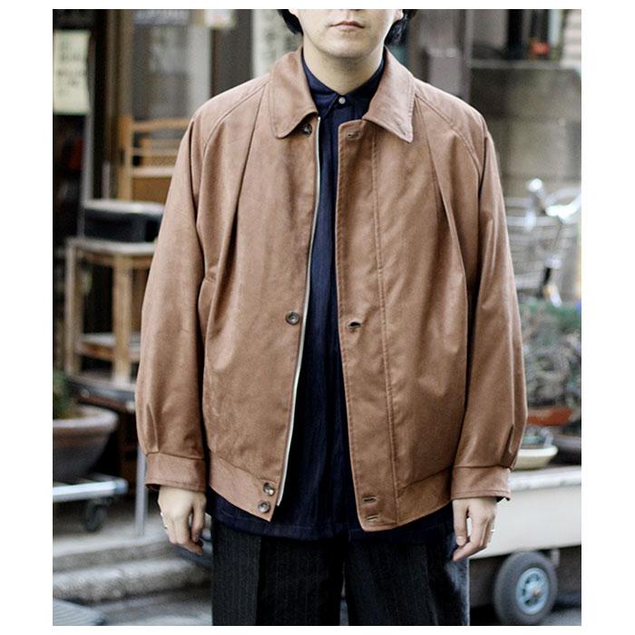 NEZU YOHINTEN suede swingtop blouson