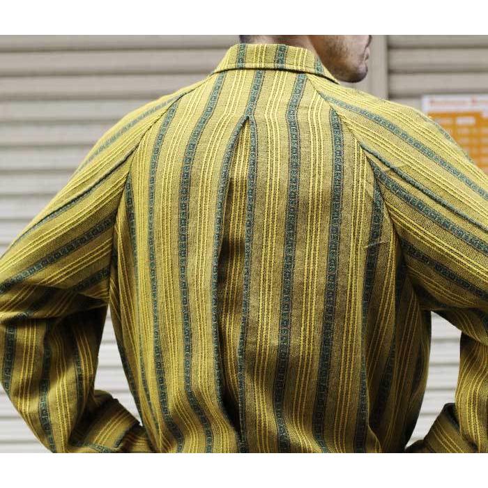 根津洋品店 NEZU YOHINTEN ショートジャケット ストライプ