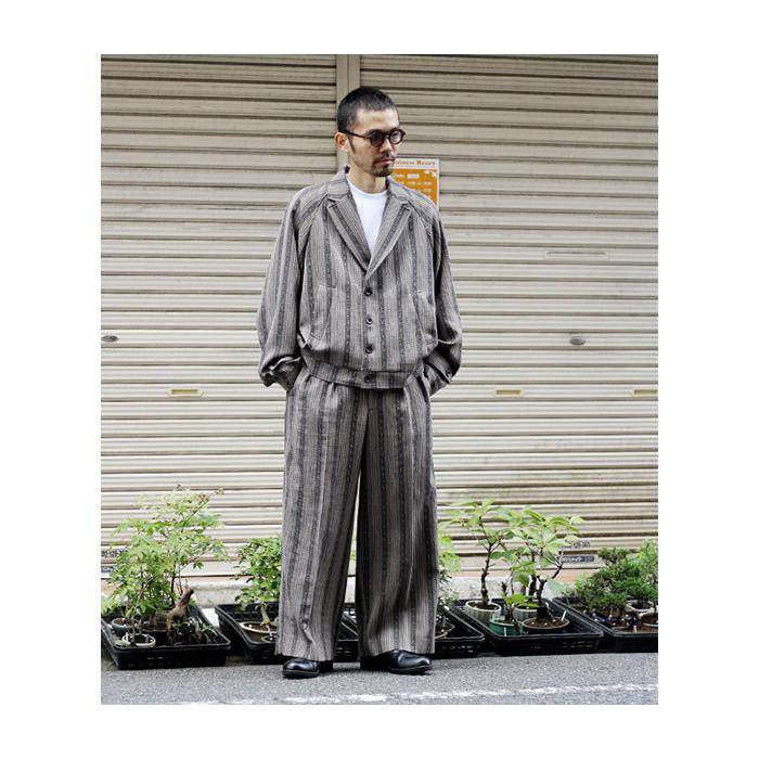 nezu yohinten 根津洋品店　ストライプジャングルベスト nezu yohinten 根津洋品店ストライプジャングルベスト