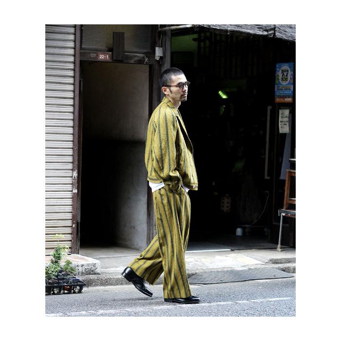 nezu yohinten 根津洋品店　ストライプジャングルベスト 定価5】nezu yohinten 根津洋品店 ストライプジャングルベスト