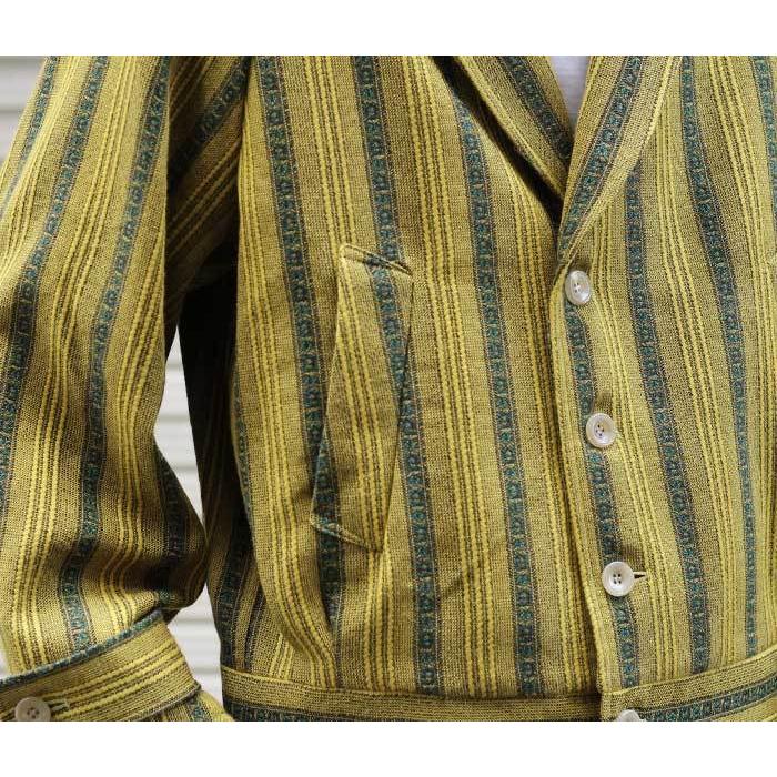 根津洋品店 NEZU YOHINTEN ショートジャケット ストライプ