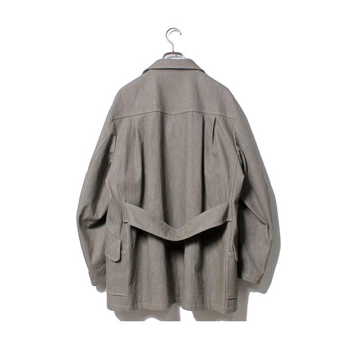 根津洋品店 NEZU YOHINTEN カラーデニム シェパードジャケット