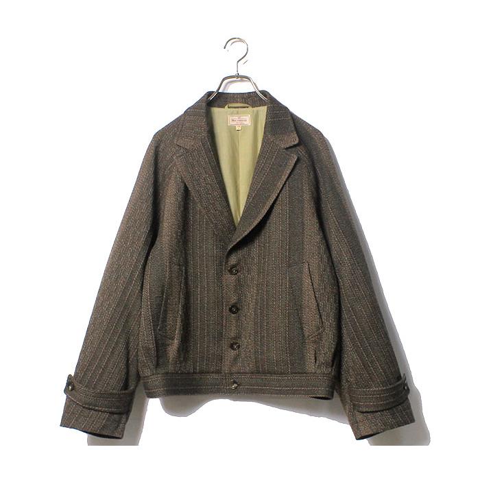 根津洋品店 NEZU YOHINTEN オリエンタルストライプ ジャガード