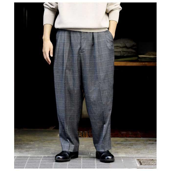 根津洋品店　タンゴパンツ 根津洋品店 NEZU YOHINTEN スクェアードビー テーパード タンゴ