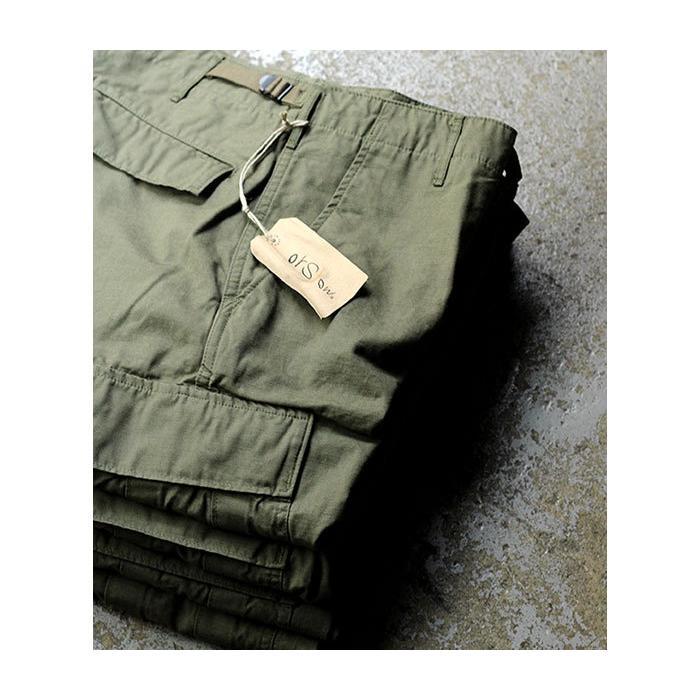 orSlow オアスロウ 6ポケカーゴパンツ スリムフィット リップストップ