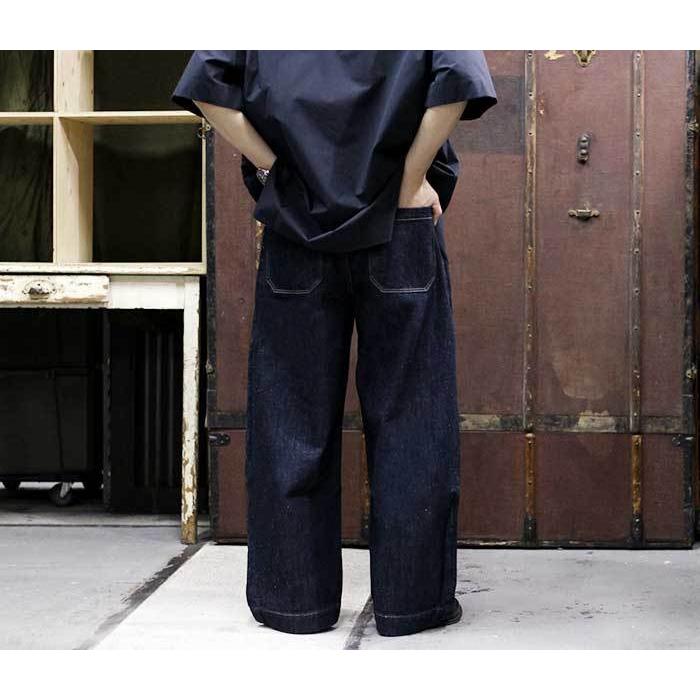 人気提案 STUDIO NICHOLSON スタジオニコルソン PUCH DENIM PANTS