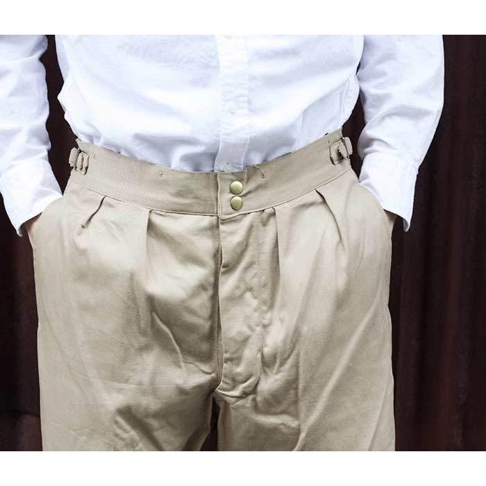 デッドストック DEADSTOCK オーストラリア軍 50年代製 コットン チノ スナップワークパンツ (RAAF-COTTON-CHINO-SNAP-PT) |  | 03