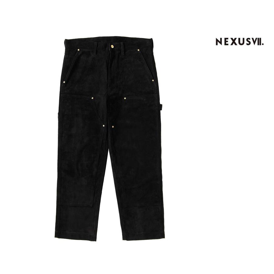ネクサスセブン NEXUSVII. スウェードダブルニーパンツ SUEDE W-KNEE