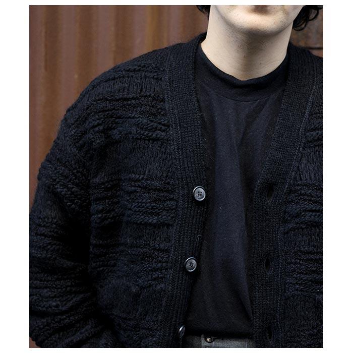 【新品】reverve ローゲージニット カーディガン（RV22W003） reverve（リバーヴ） / RV22W003 Lowgauge CD - Black