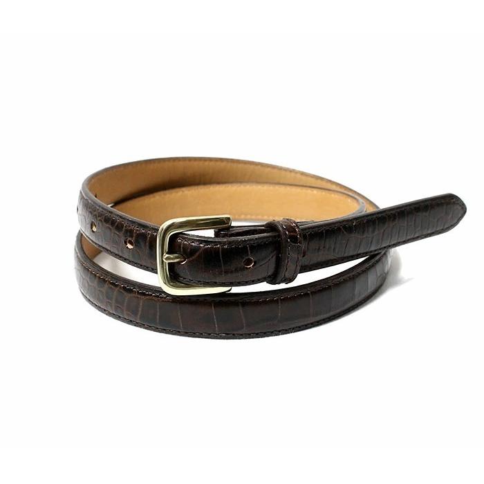 SCYE サイ クロコ型押し レザーベルト Press Croco Dress Belt (SCYE-PRESS-CROCO-BELT (3323-31309))｜andpheb｜06