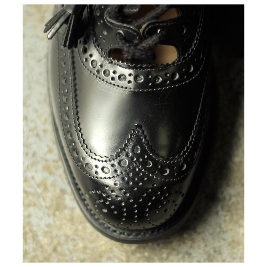 サンダース SANDERS ミリタリー ギリー シューズ (SD-1745-BLACK)の画像