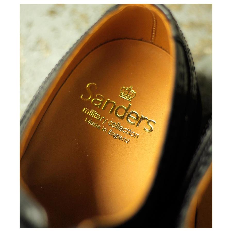 サンダース SANDERS ミリタリー ギリー シューズ (SD-1745-BLACK)の画像