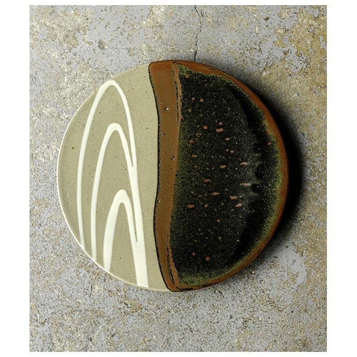 セレンのあ Sellen Noah 笠間焼 9寸満月皿 MANGETU PLATE (SN-MANGETU-9) |  | 09
