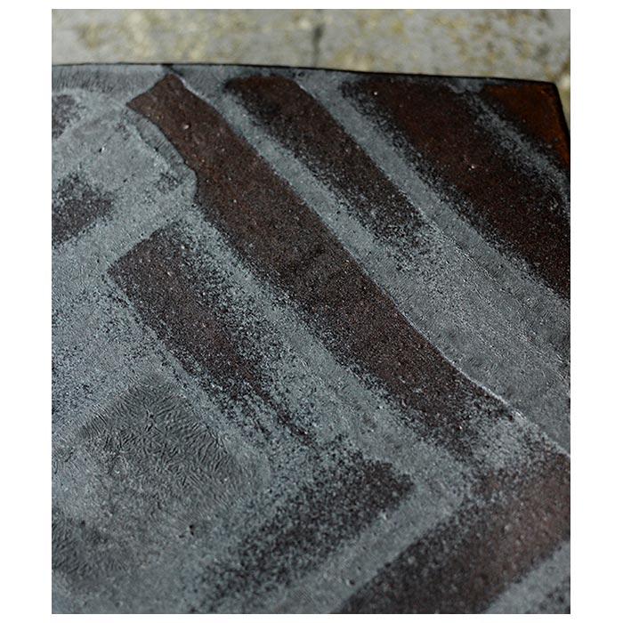 セレンのあ Sellen Noah 笠間焼 高台付鉄砂四角皿 SQUARE PLATE (SN-SQUARE) |  | 06
