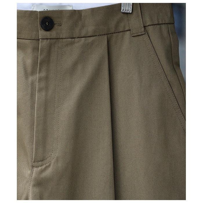 STUDIO NICHOLSON スタジオニコルソン ボリュームパンツ ツイル