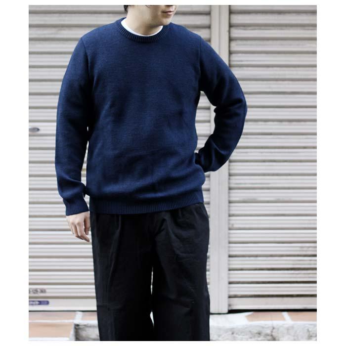 TRICOT JEAN MARC トリコット ジーン マルク YOURI メリノウール クルーネック ニット セーター フランス製 (TRICO-WOOL-YOURI)｜andpheb｜09