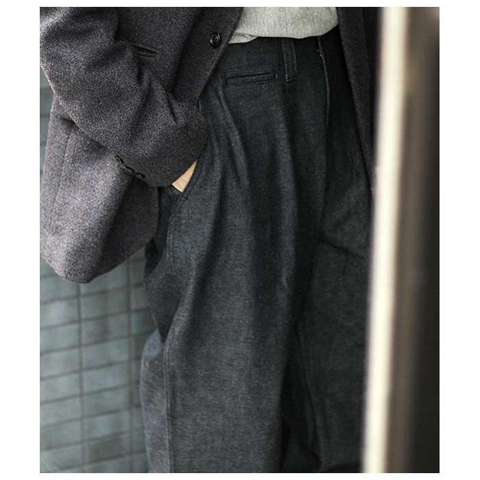 イートウツ E.TAUTZ ブラック デニム デニムパンツ CORE DENIM