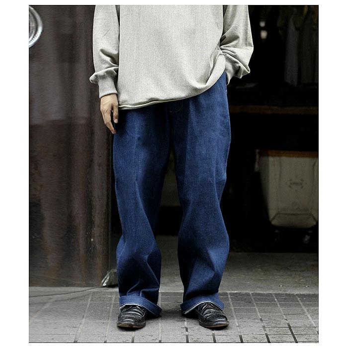 イートウツ E.TAUTZ インディゴ デニム デニムパンツ CORE DENIM