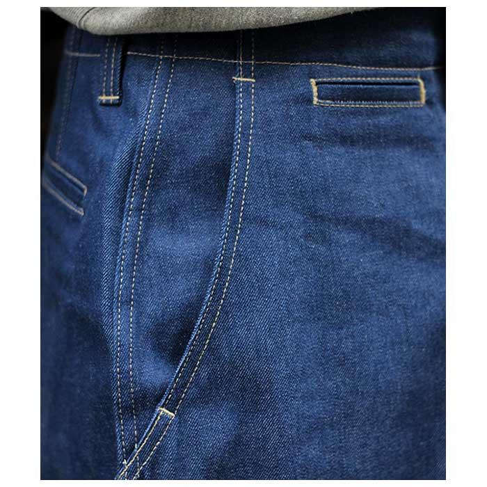 イートウツ E.TAUTZ インディゴ デニム デニムパンツ CORE DENIM FILED