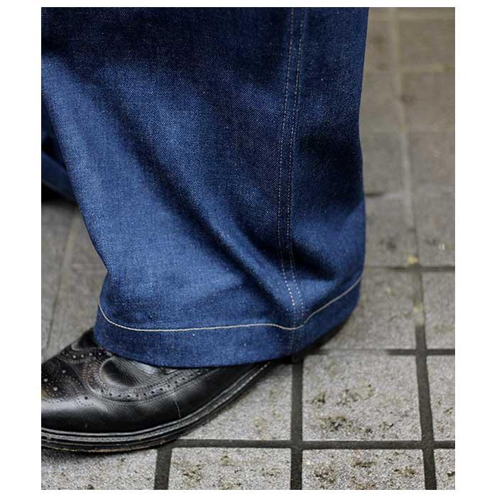 イートウツ E.TAUTZ インディゴ デニム デニムパンツ CORE DENIM