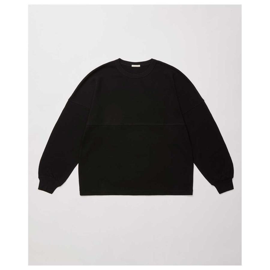 アルテリア ULTERIOR コットン カシミヤ ハニカム フットボールTシャツ
