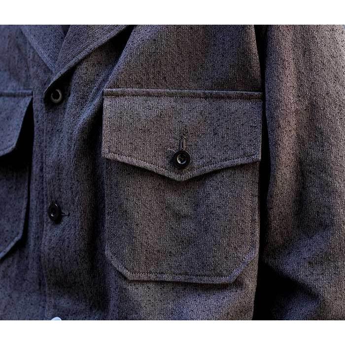 ULTERIOR / ジャケット/4/リネン/GRY/ULBS15-FA80M アルテリア ULTERIOR シャンブレードビー ブルゾン ジャケット (ULBS15