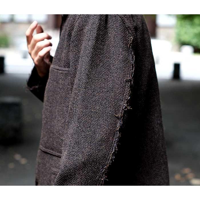 アルテリア ULTERIOR シェトランドウール カバーオール アルテリア ULTERIOR シェトランドウール シルク ツイード