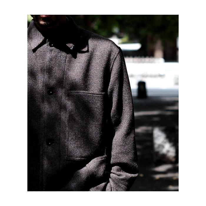 アルテリア ULTERIOR シェトランドウール カバーオール アルテリア ULTERIOR シェトランドウール シルク ツイード