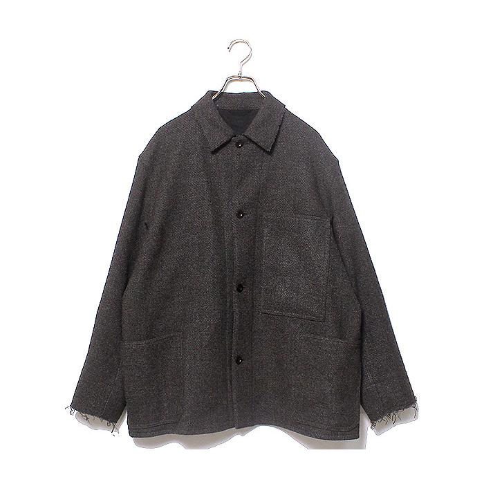 アルテリア ULTERIOR シェトランドウール カバーオール アルテリア ULTERIOR シェトランドウール シルク ツイード