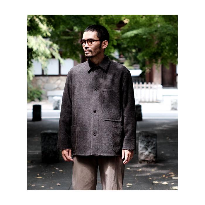 美品✨MARINERO ウール ジャケット カバーオール アウター quadro ◇[DT-A0210WLP]DANTON(ダントン) WOOL LIGHT PILE COVERALLS