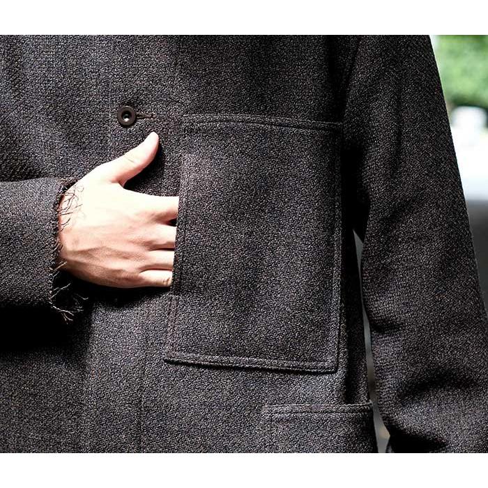 アルテリア ULTERIOR シェトランドウール シルク ツイード