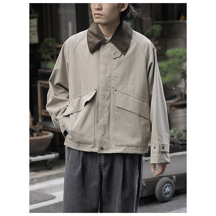 アルテリア 24AW ウォッシュドシャンブレーギャバジンオーバーコート アルテリア 24AW ウォッシュドシャンブレーギャバジンオーバー