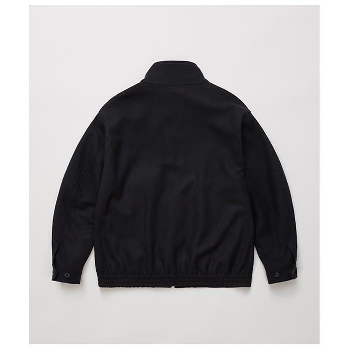 アルテリア ULTERIOR シャンブレー ソフト メルトン ジップアップ