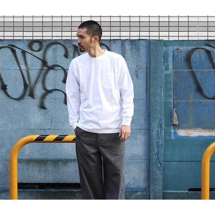 アルテリア ULTERIOR ロンT スビンコットン ポケット 長袖 T