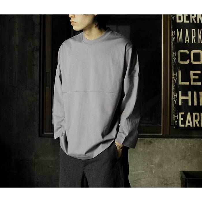 【ULTERIOR】アルテリア オーガニックコットンフットボールTシャツ ロンT アルテリア ULTERIOR オーガニックコットン フットボールTシャツ ロンT