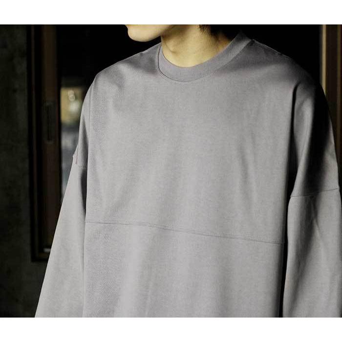 アルテリア ULTERIOR オーガニックコットン フットボールTシャツ ロンT