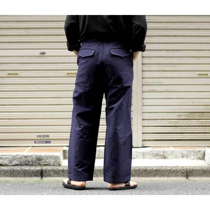 アルテリア ULTERIOR シャンブレードビー イージーパンツ ミリタリー