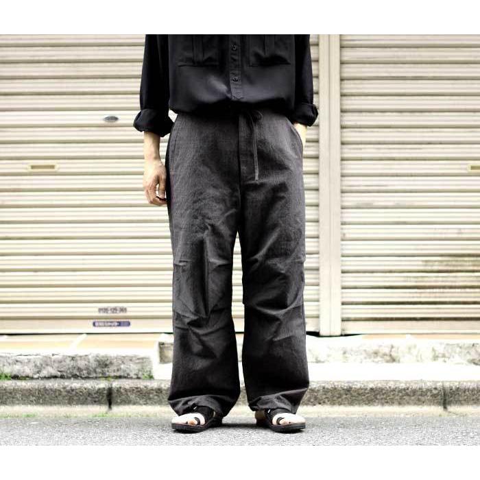 アルテリア ULTERIOR シャンブレードビー イージーパンツ ミリタリー