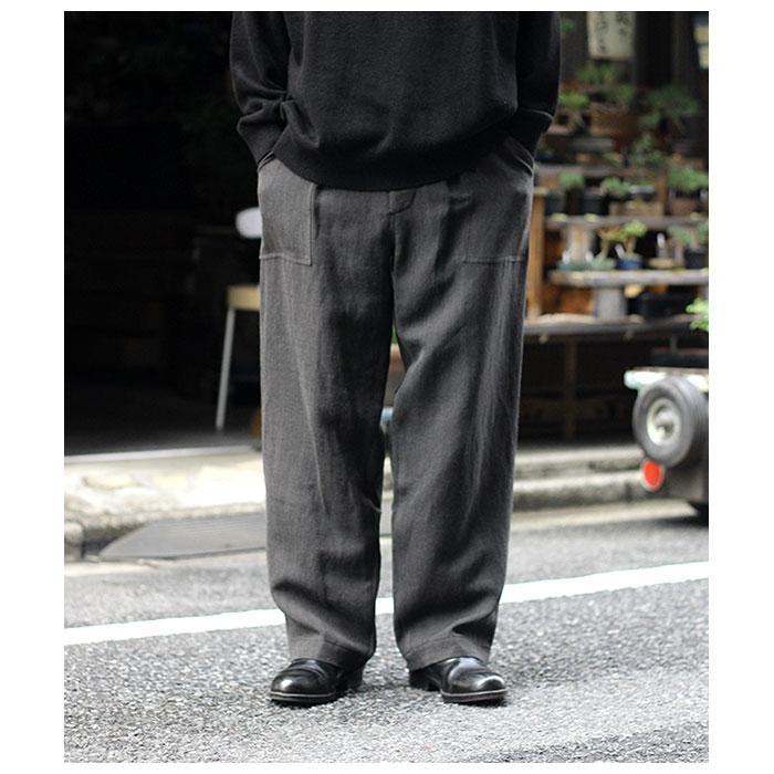 アルテリア ULTERIOR ウォッシュド シャンブレーツイル