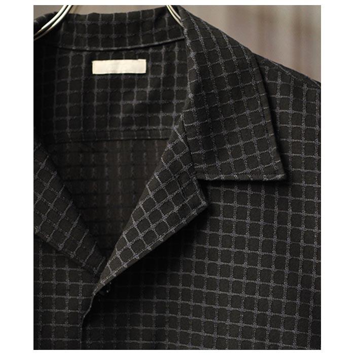 ULTERIOR アルテリア DOBBY CHECK MIL-SHIRT - その他