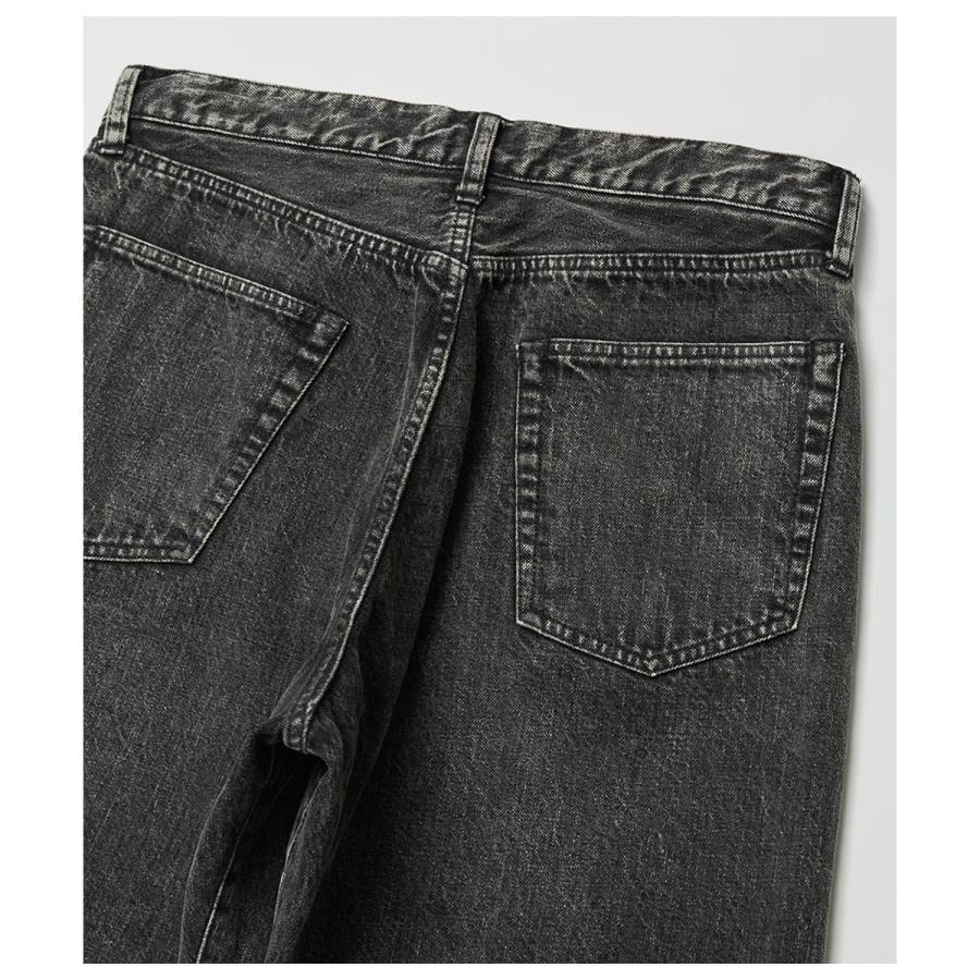 ULTERIORヴィンテージ ウォッシュド セルヴィッチデニムパンツ アルテリア ULTERIOR ヴィンテージ ウォッシュ セルヴィッチ ブラック
