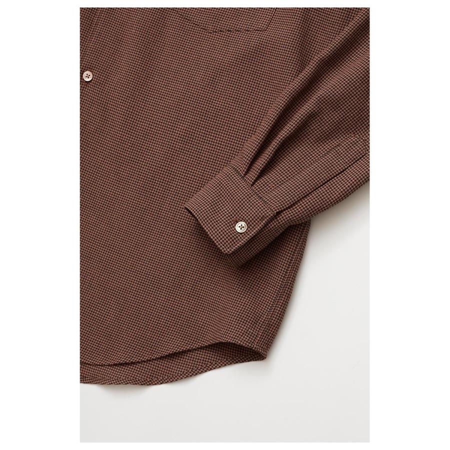 アルテリア ULTERIOR レーヨン リネン チェック シャツ (USH64-KC218