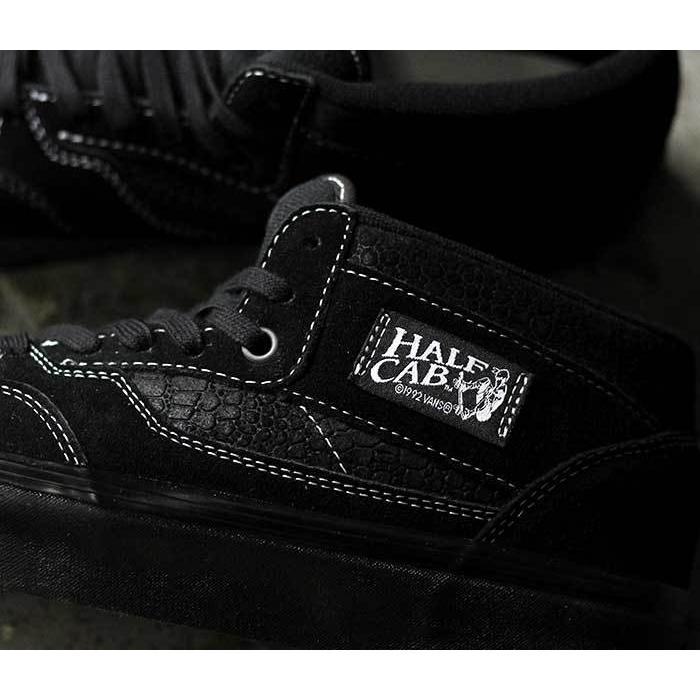美品　希少vans ハーフキャブ アナハイム 27cm ブラック VANS バンズ アナハイム ハーフキャブ 30周年 ブラック クロコ