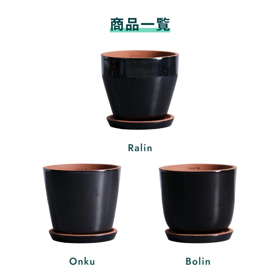 AND PLANTS（アンドプランツ） 植木鉢 鉢 陶器鉢 8号 CERAPOTS 素焼き