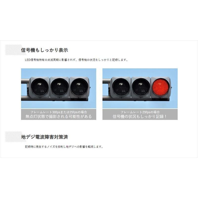 ALPINE（アルパイン） DVR-C320R＋KCE-250IV フルHD200万画素 前後2