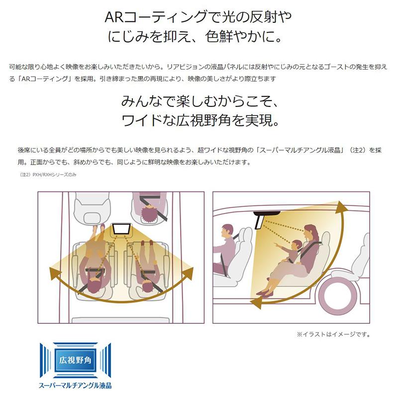 ALPINE（アルパイン） RXH12X2-L-B ALPINE 12.8型WXGAリアビジョン