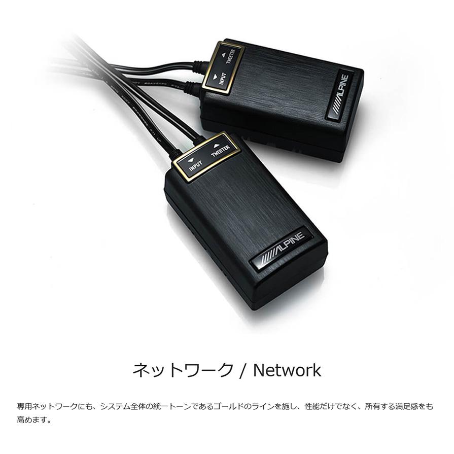 ALPINE（アルパイン） X-181S 車載用18cmセパレート2WAYスピーカー