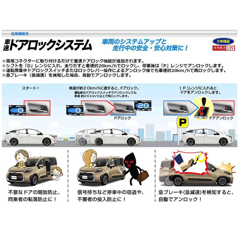 SDL-CT05 Bullcon ブルコン フジ電機工業 車速ドアロックシステム CAN通信制御 トヨタ 50系プリウス/10系/50系C-HR/210系カローラ等 12V 3年保証_1