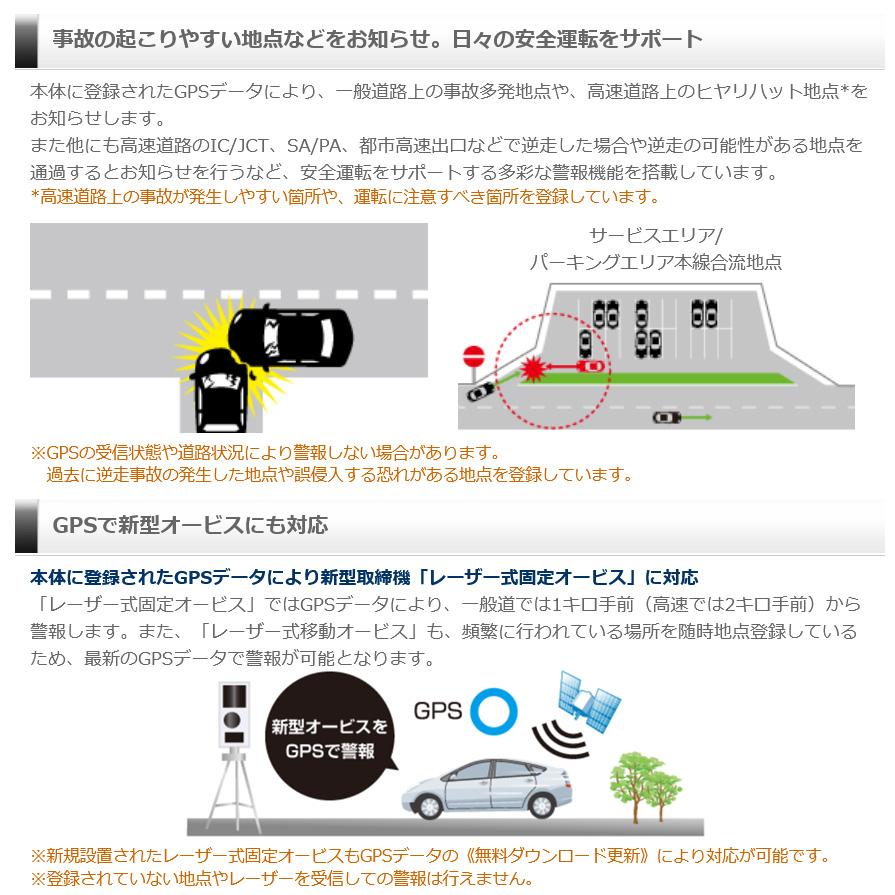 ZERO108C COMTEC コムテック 超高感度GPSレシーバー シガーソケットタイプ DC12V レーザー式固定オービス対応｜andrive｜03